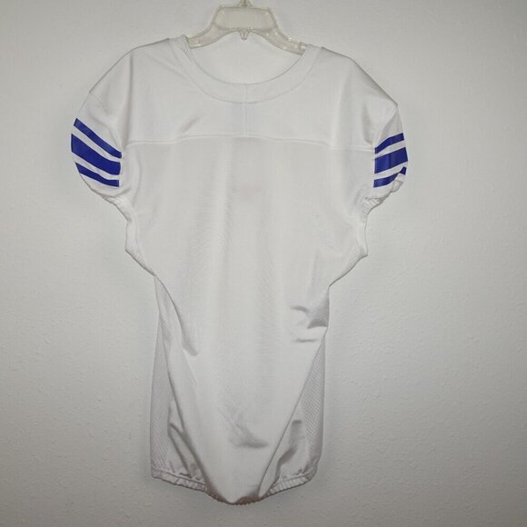Nike Football Performance Jersey Mesh Vented Men's Large White Blue CI3767-108 - Picture 4 of 7